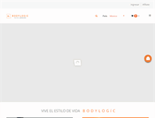 Tablet Screenshot of bodylogicglobal.com